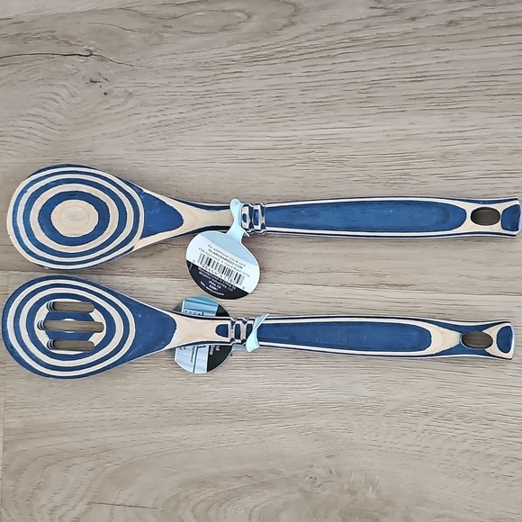 NWT Island Bamboo PAKKA WOOD 2 pc durable serving set - Picture 6 of 6